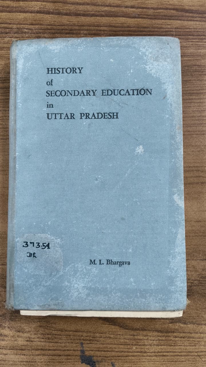 History Of Secondary Education In Uttar Pradesh